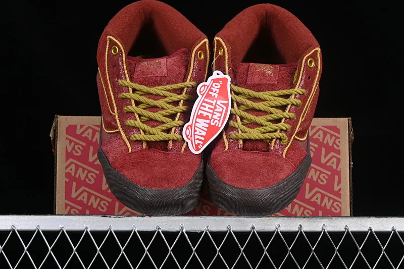 All categories Vans Vans series Vans Mid Vans Knu Mid Vans official Zodiac series-Year of the Dragon limited edition mid-top bread shoes VN000E56D38